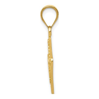 14K Yellow Gold Passport Pendant – view 3