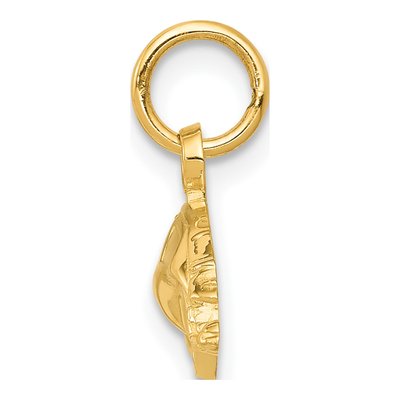 14K Yellow Gold Car Pendant – view 3