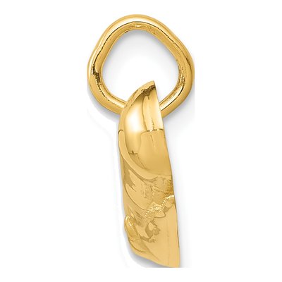 14K Yellow Gold Sperm Whale Pendant – view 3