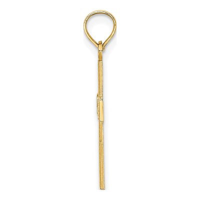 14K Yellow Gold Cross Pendant – view 3