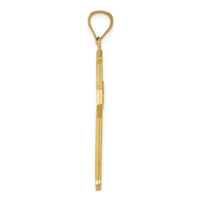 14K Yellow Gold Passion Cross Pendant – view 3
