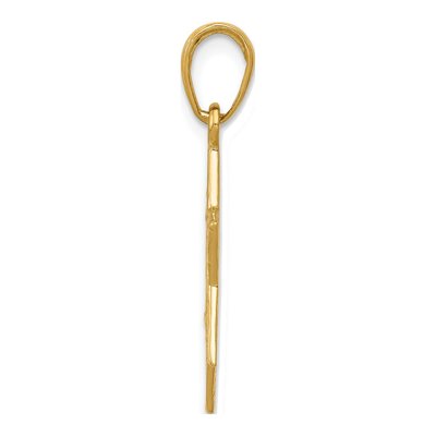 14K Yellow Gold Star of David Pendant – view 3