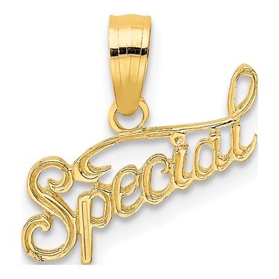 14K Yellow Gold Special Pendant