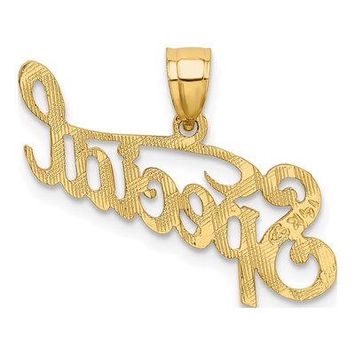 14K Yellow Gold Special Pendant – view 4