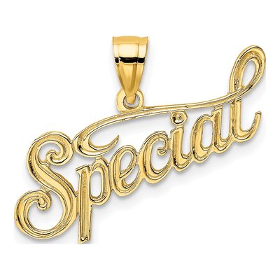 14K Yellow Gold Special Pendant