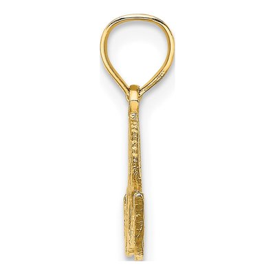 14K Yellow Gold Happy Anniversary Charm – view 3