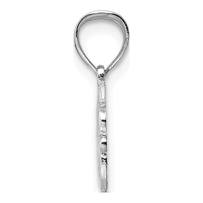 14K White Gold BEST Friend Pendant – view 3