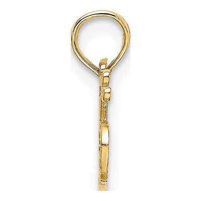 14K Yellow Gold Sweet Sixteen Pendant – view 3