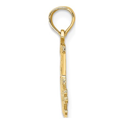 14K Yellow Gold AT LAST Pendant – view 3
