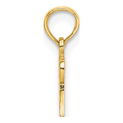 14K Yellow Gold TE AMO MAMA Pendant – view 3