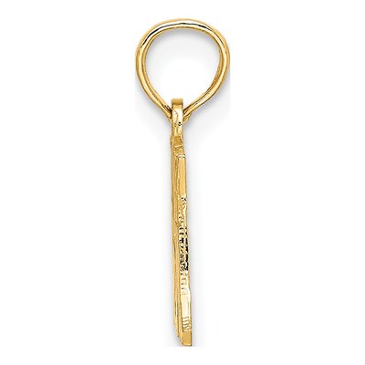 14K Yellow Gold I Heart My Mom Pendant – view 3