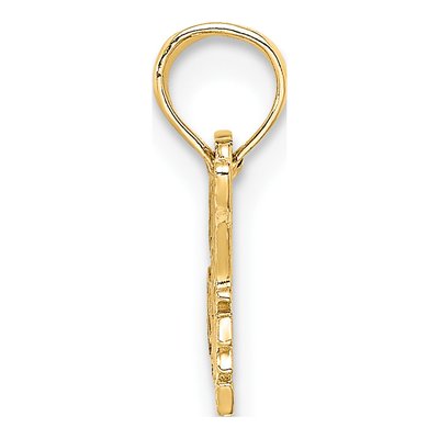 14K Yellow Gold Special Niece Pendant – view 3
