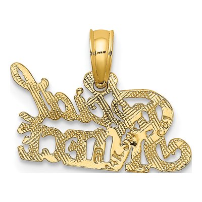 14K Yellow Gold Special Niece Pendant – view 5