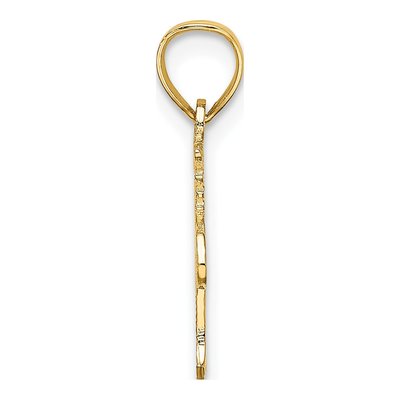 14K Yellow Gold Heart My Pilot Pendant – view 3
