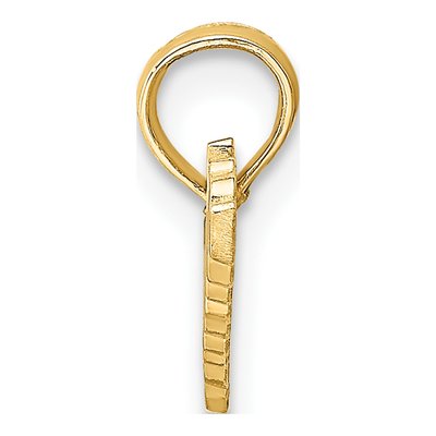 14K Yellow Gold Teacher Pendant – view 3