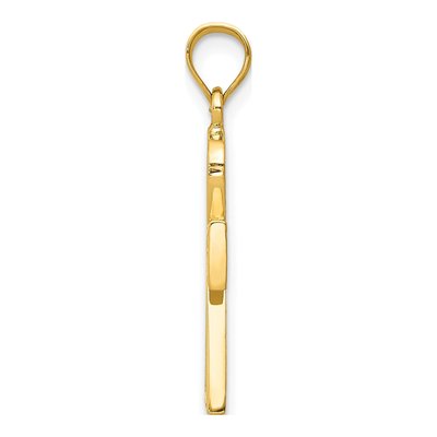 14K Yellow Gold Ankh Cross Pendant – view 3