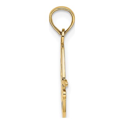 14K Yellow Gold Paint Palette Charm – view 3
