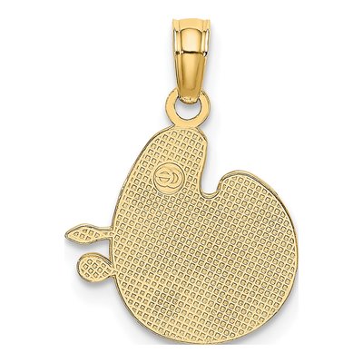 14K Yellow Gold Paint Palette Charm – view 5