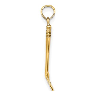 14K Yellow Gold 3-D Golf Club Charm – view 3