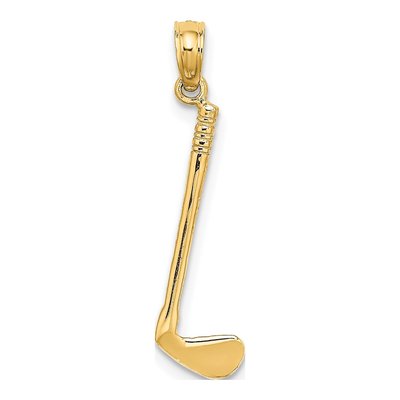 14K Yellow Gold 3-D Golf Club Charm – view 5