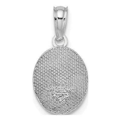 14K White Gold Mini Fleur de Lis Charm – view 5