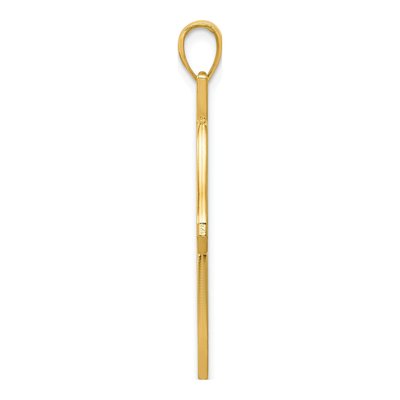 14K Yellow Gold Horse Head Pendant – view 3