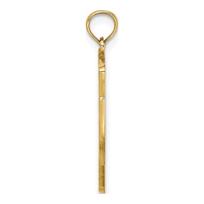 14K Yellow Gold Hilton Head Map Pendant – view 3