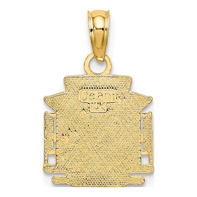 14K Yellow Gold San Francisco Cable Car Charm – view 5