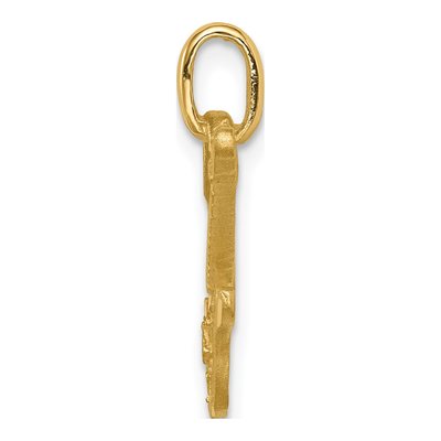14K Yellow Gold Electric Guitar Pendant – view 3