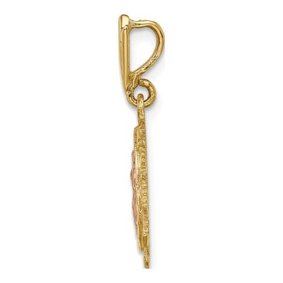 14K Two-Tone Gold Our of Guadalupe Pendant – view 3