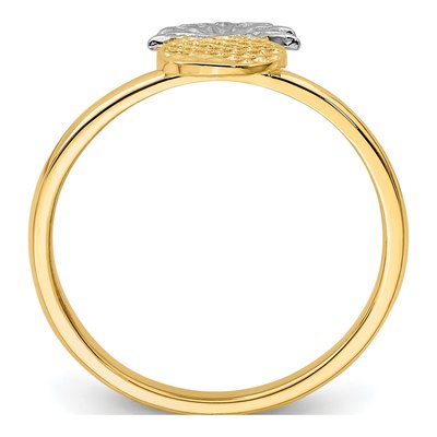 14K Yellow Gold Pineapple Ring – view 3