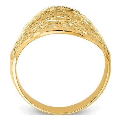 14K Yellow Gold Filigree Ring – view 2