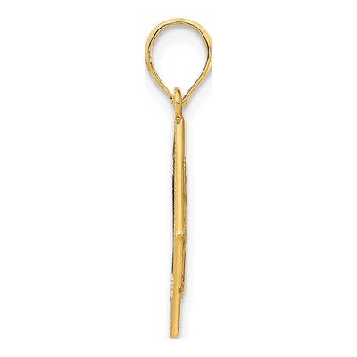 14K Yellow Gold Celtic Knot Pendant – view 3