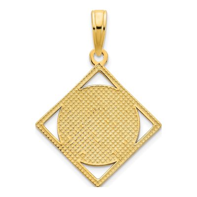 14K Yellow Gold Celtic Knot Pendant – view 5