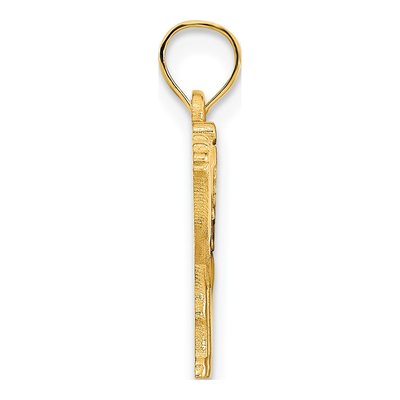 14K Yellow Gold Camel Pendant – view 3