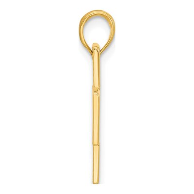 14K Yellow Gold Greek Cross Pendant – view 2