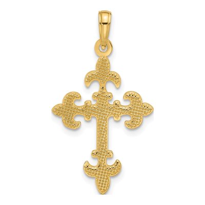 14K Yellow Gold Fancy Pendant – view 3