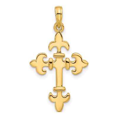 14K Yellow Gold Fancy Pendant