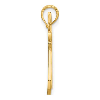 14K Yellow Gold Cat Pendant – view 3