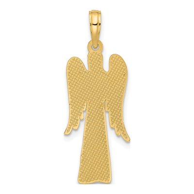 14K Yellow Gold Fancy Angel Pendant – view 3