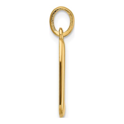 14K Yellow Gold Letter L Pendant – view 2