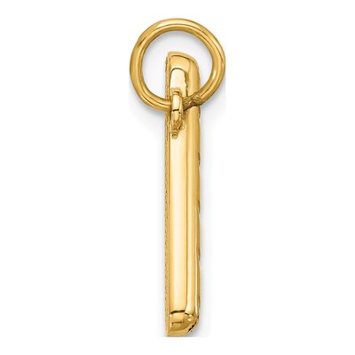 14K Yellow Gold 3-D Breadstick Charm – view 2