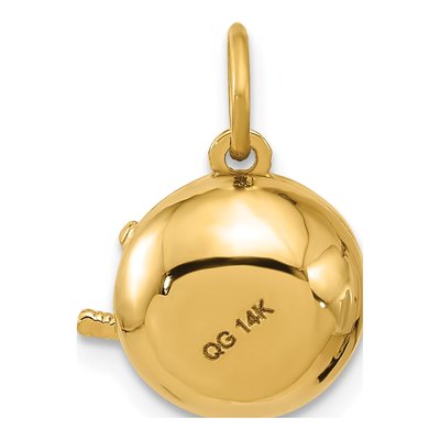 14K Yellow Gold Ramen Bowl Pendant – view 3