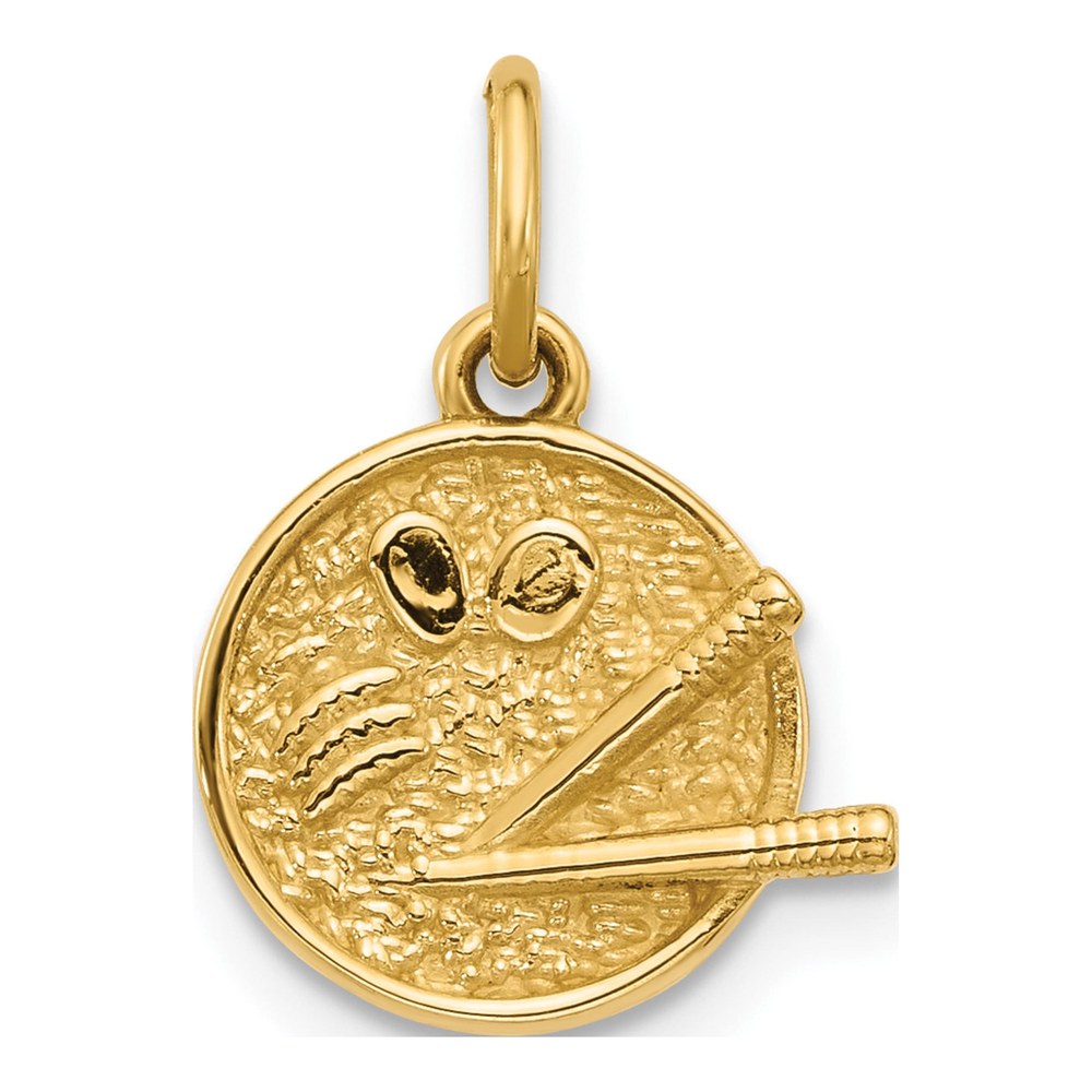 14K Fancy Ramen Bowl Charm Pendant