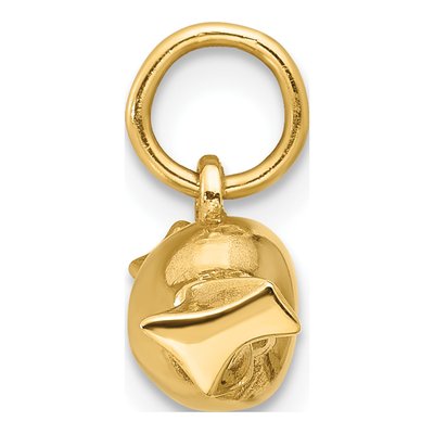 14K Yellow Gold Taffy Candy Pendant – view 2