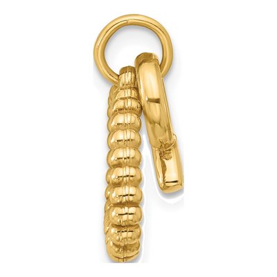 14K Yellow Gold Mini Pendant – view 2