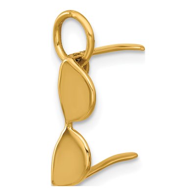 14K Yellow Gold Sunglasses Pendant – view 4