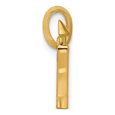 14K Yellow Gold Castle Pendant – view 2