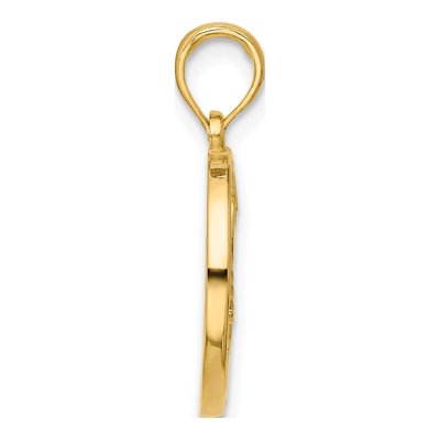 14K Yellow Gold Scorpio Pendant – view 2
