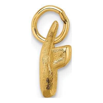 14K Yellow Gold Shaka Hand Pendant – view 3